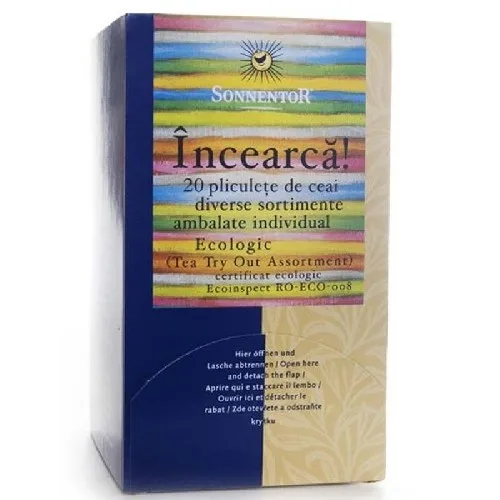 Ceai Mix Incearca 20 Sortimente - Ceai Eco 20plicuri Sonnentor