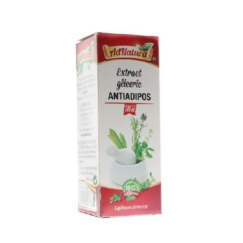Extract Gliceric Antiadipos 50ml AdNatura