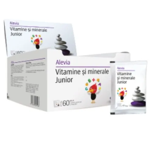 Vitamine si Minerale Junior pliculete Alevia