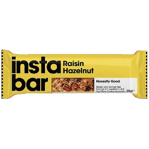 Baton cu Arahide, Stafide si Alune de Padure, 35gr, Instabar