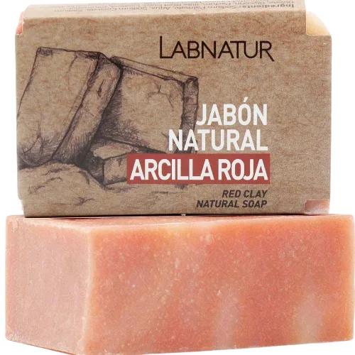 Sapun Natural cu Argila rosie 100gr LabNatur
