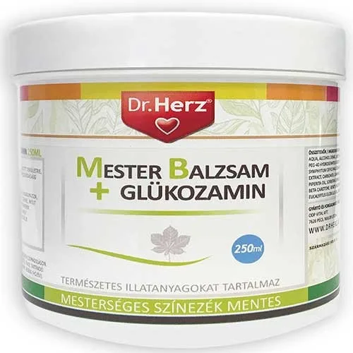 Balsam Mester+Glucosamina 125ml Dr Hertz