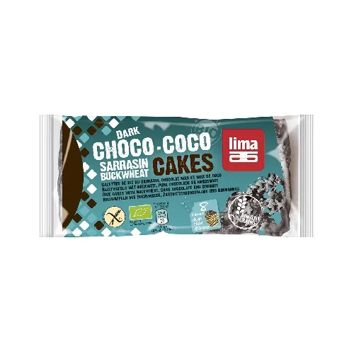 Rondele din Hrisca Expandata cu Ciocolata si Cocos Bio 90gr Lima