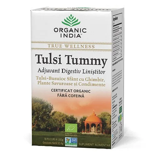 Ceai Tulsi Tummy 18dz Organic India