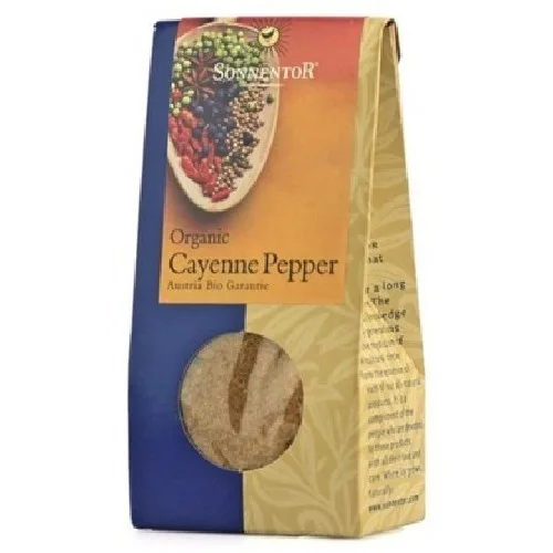 Chili Macinat (Piper Cayene) Eco 40gr Sonnentor