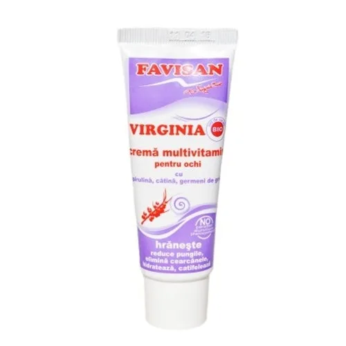 Virginia Crema Multivitamin pentru Ochi 30ml Favisan