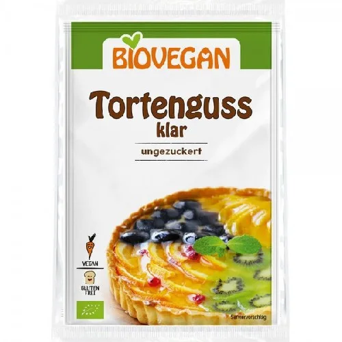 Gelatina Vegetala Incolora fara Gluten Eco, 2*6gr, Biovegan