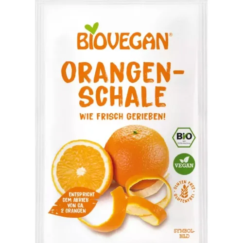 Coaja de Portocala Rasa Ecologica 9g Biovegan