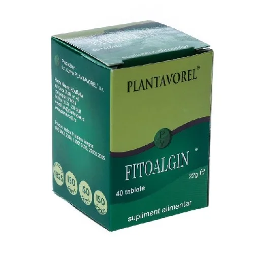 Fitoalgin 40tablete Plantavorel
