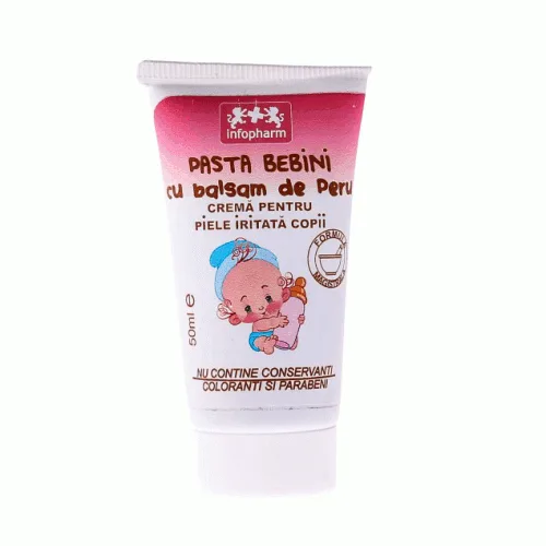 Pastă Bebini cu Balsam de Peru 50ml Infofarm