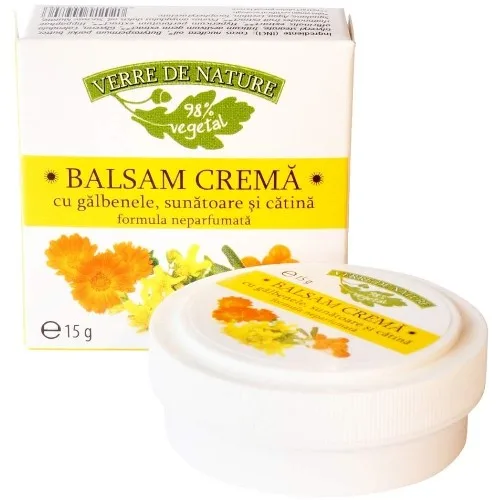 Balsam crema cu Galbenele, Sunatoare si Catina, 15g, Verre de Nature