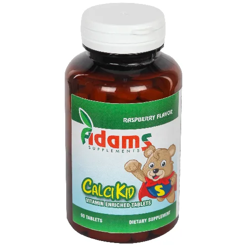 CalciKid 90tablete masticabile