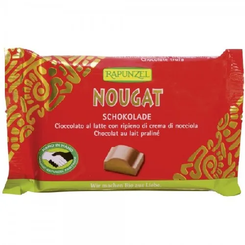 Ciocolata Nougat Cristallino 100gr Rapunzel 