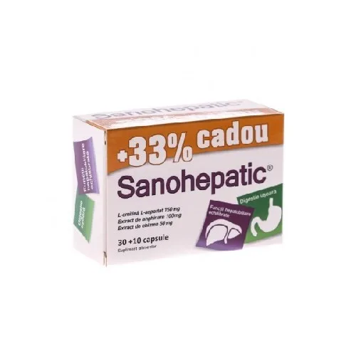 Sanohepatic 30 +10cps