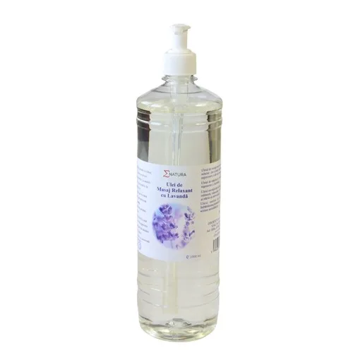 Ulei Masaj Relaxant Lavanda, 1000ml, Enatura