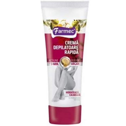 Crema Depilatoare Rapida cu Argan, 150ml, Farmec
