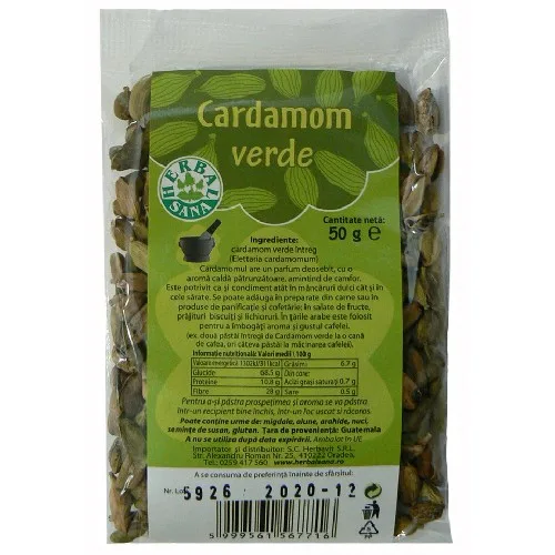 Cardamom Verde 50gr Herbavit
