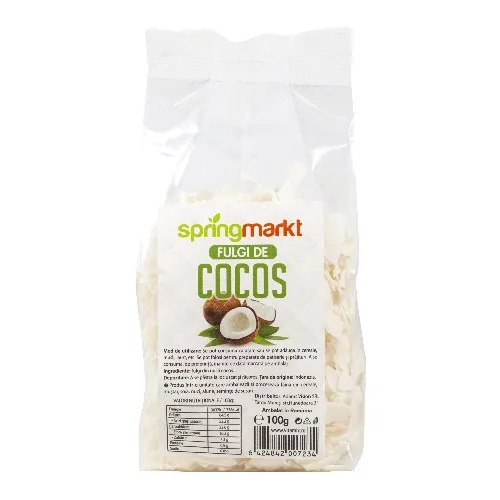  Fulgi de Cocos, 100gr, springmarkt