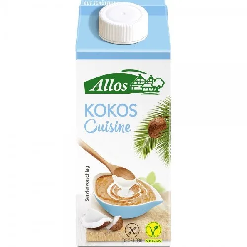 Crema de Cocos Eco pentru Gatit 200ml Allos