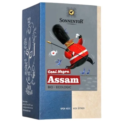 Ceai Negru Assam, Eco, 18 plicuri, Sonnentor