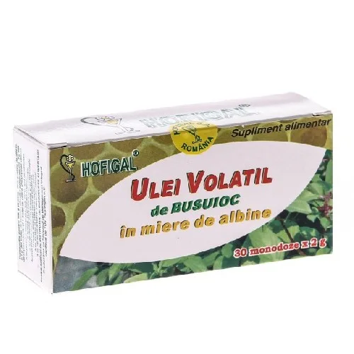 Ulei Volatil de Busuioc in Miere 30monodoze Hofigal