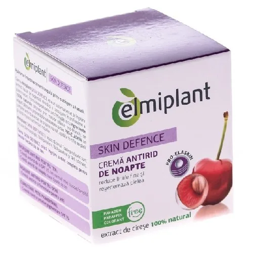 Skin Defence Crema Antirid Noapte cu extract de Cirese 50ml