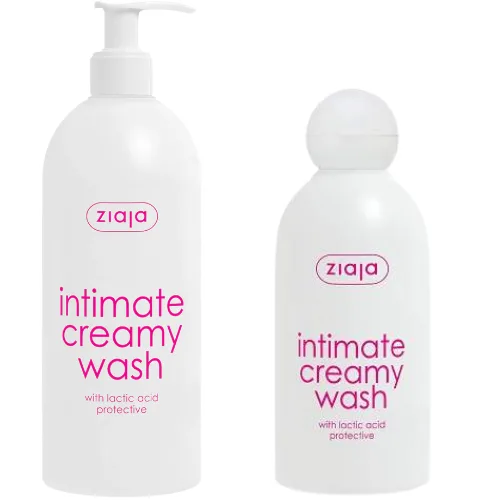 Pachet Lotiune pt Igiena Intima cu Acid Lactic 500ml + Cadou 200ml  Ziaja