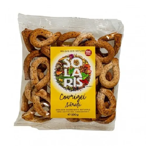 Covrigi Sarati 100gr Solaris