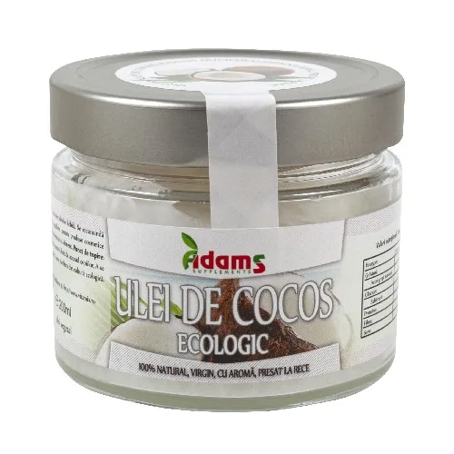 Ulei de Cocos BIO, virgin presat la rece 200ml