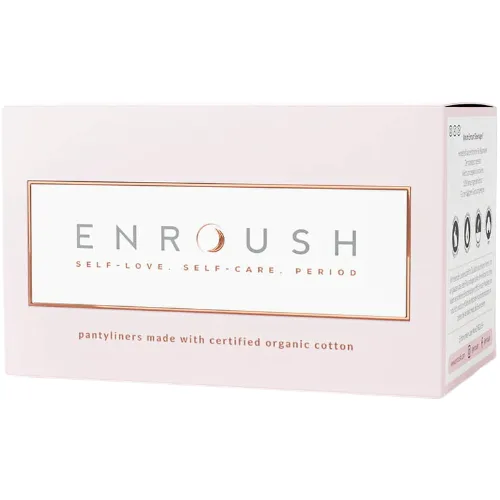 Absorbante Bumbac Organic Zilnice 24buc/cut Enroush