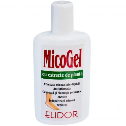 Micogel Cu Extract Din Plante 60ml Elidor