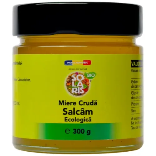 Miere Cruda Salcam Eco 300g Solaris