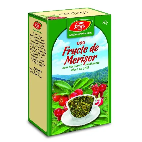 Ceai din Fructe de Merisor 30gr Fares