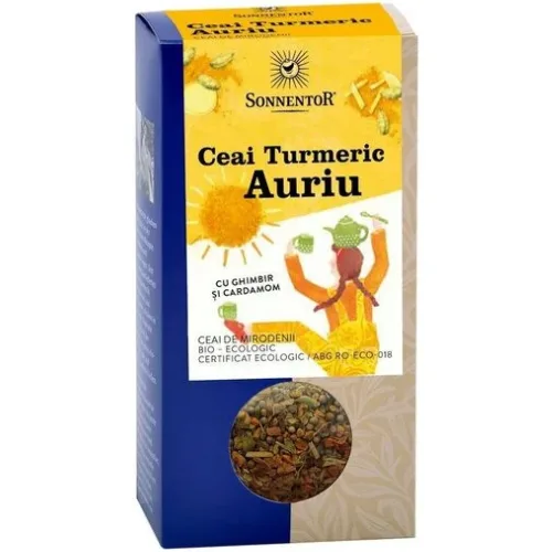 Ceai Turmeric Auriu 120gr Sonnentor
