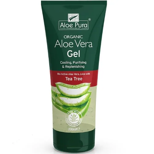 Aloe Pura Gel Cu Aloe Vera & Tea Tree 200ml Maroza