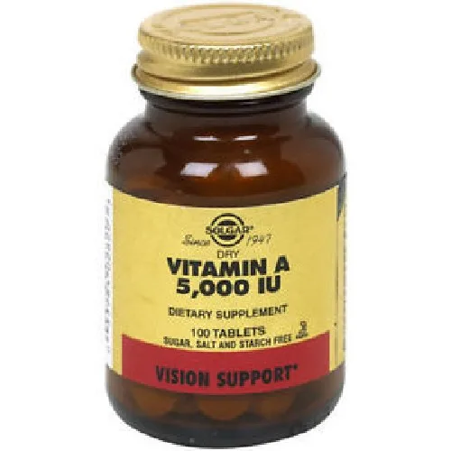 Vitamina A 5000 UI 100tab Solgar