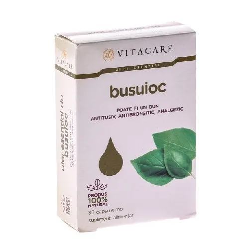 Ulei Esential de Busuioc 30cps moi Vitacare