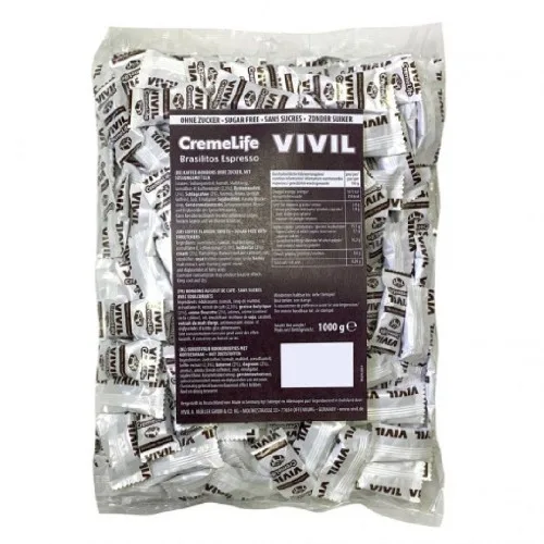 Bomboane Creme Life Brasilitos, fara Zahar, 1kg Vivil