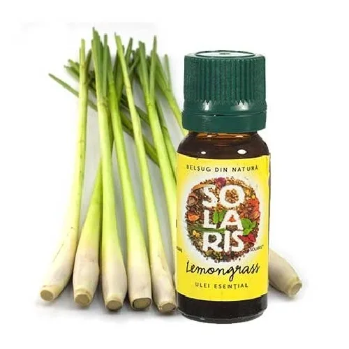 Ulei esential de Lemongrass 10ml Solaris