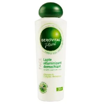 Lapte Vitaminizant Demachiant Gerovital Plant 150ml