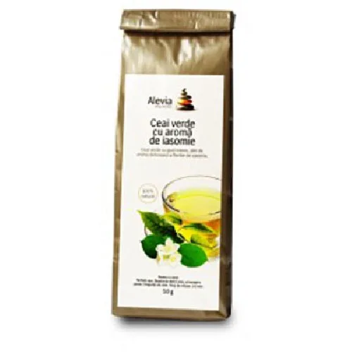 Ceai Verde cu Aroma de Iasomie 50gr  Alevia