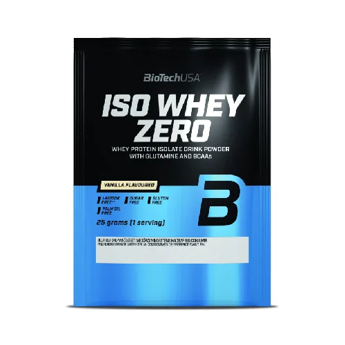 Iso Whey Zero Vanilla lactose free, 25gr, BiotechUSA