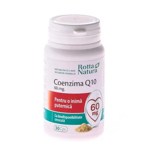 Coenzima Q10 60mg 30cps Rotta Natura