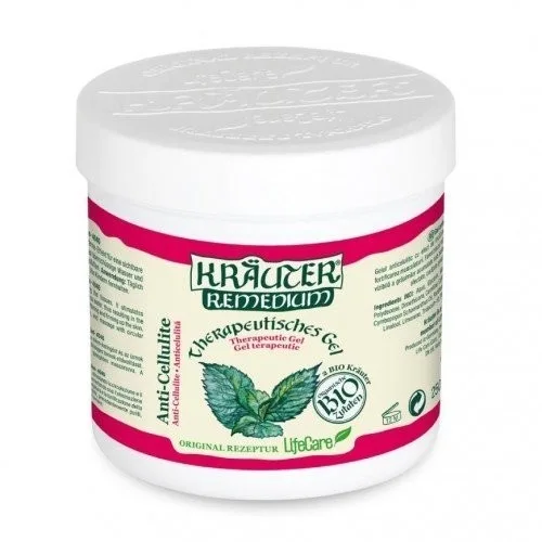 Gel Anticelulitic cu Menta Bio 250ml  Krauter Life Care