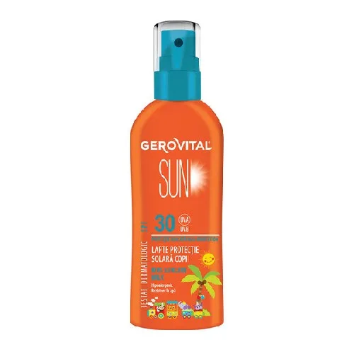 Lapte Protectie Solara Copii spf30 150ml Gerovital 