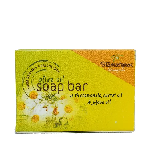 Sapun din Ulei de Masline cu Musetel, Morcov si Jojoba Bio 80g S