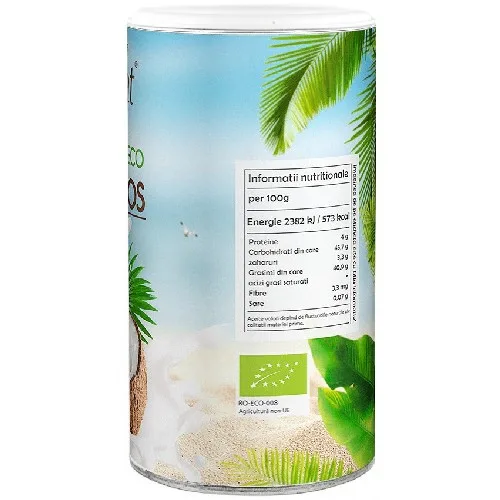 Lapte Praf Cocos Eco, 200g, Pronat