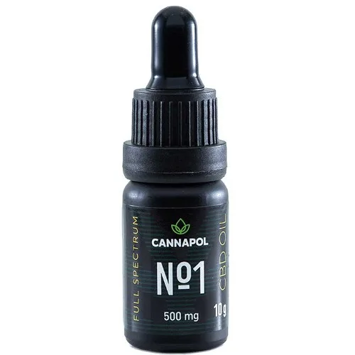 Ulei canabis CBD Cannapol No.1 5%, 10g