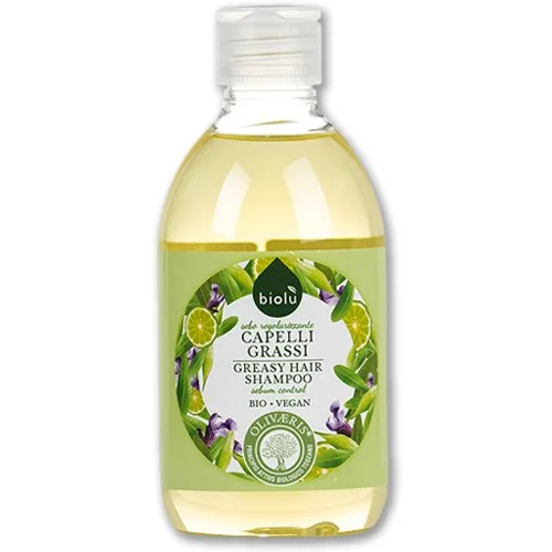 Sampon pentru Par Gras cu Ulei de Masline 300ml Biolu