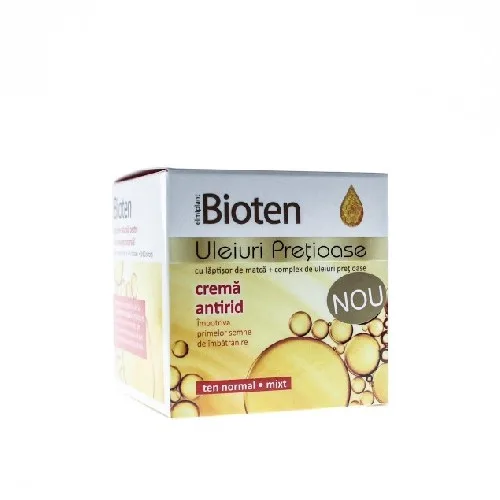 Bioten Crema Antirid Zi 50ml cu Laptisor de Matca